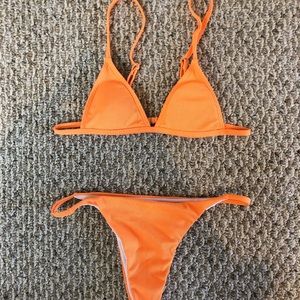 Bright Orange Bikini